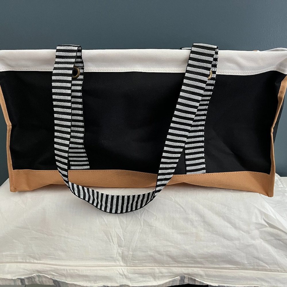 Large Utility Tote - Bold Colorblock